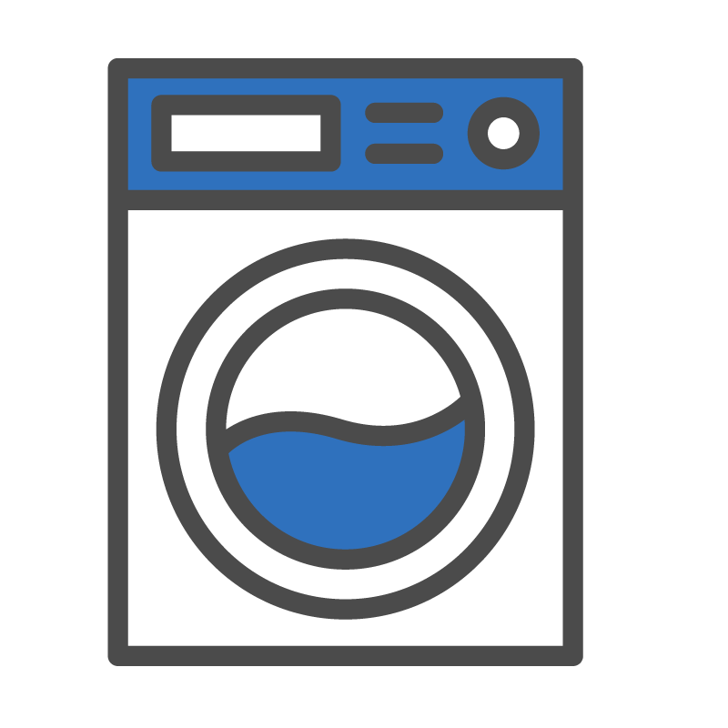 wet cleaning icon